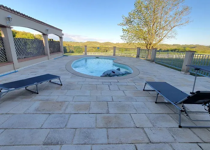 아파트 Maison Dans Domaine Rey Loubersan